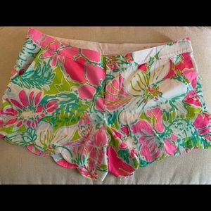 Lilly Pulitzer Buttercup Shorts Size 16
